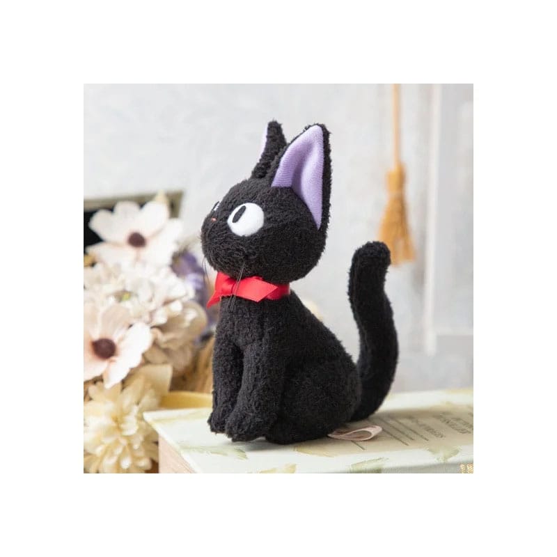 Majo no Takkyubin Figura de peluche Jiji Trinket S 15 cm