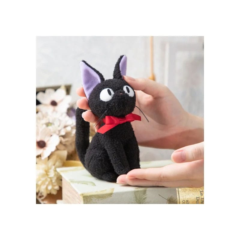 Majo no Takkyubin Figura de peluche Jiji Trinket S 15 cm