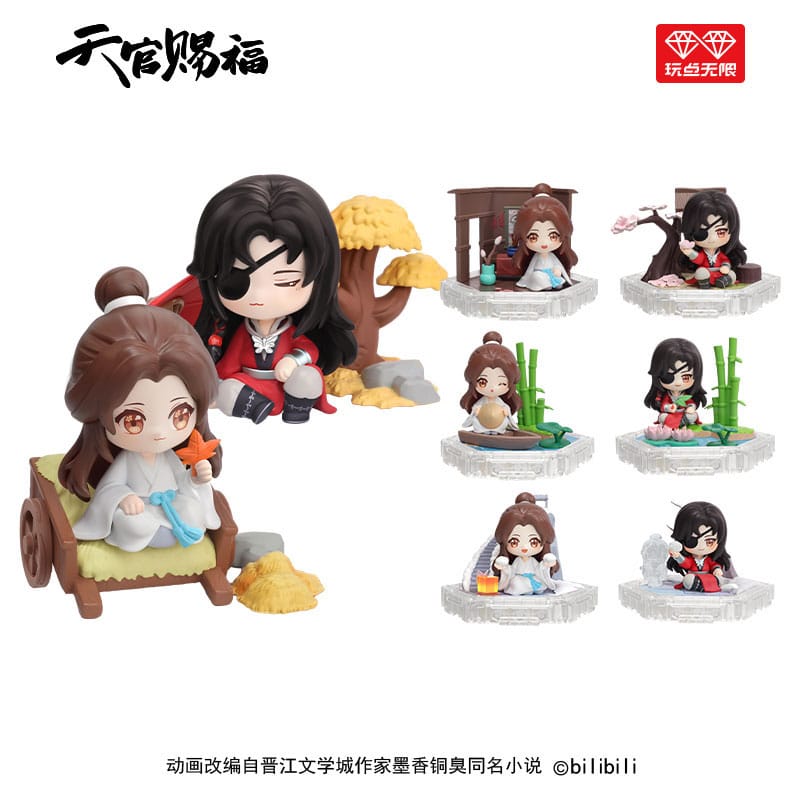 Heaven Official's Blessing Minifiguras Four Season Companion Series 9 cm Expositor (8)