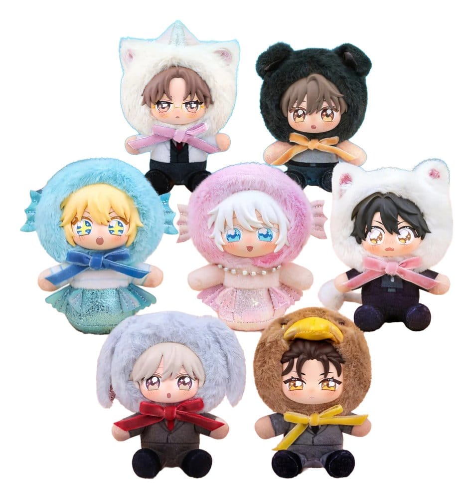 The Falling Merman Peluches con cara de vinilo Cajas Sorpresas 10 cm Expositor (6)
