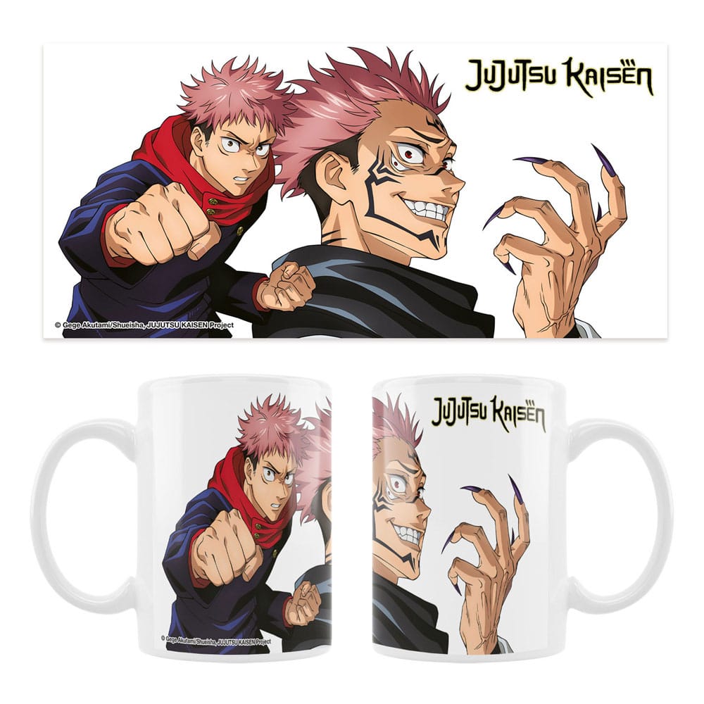 Jujutsu Kaisen Taza Cerámica Yuji & Sukuna Frikytopia