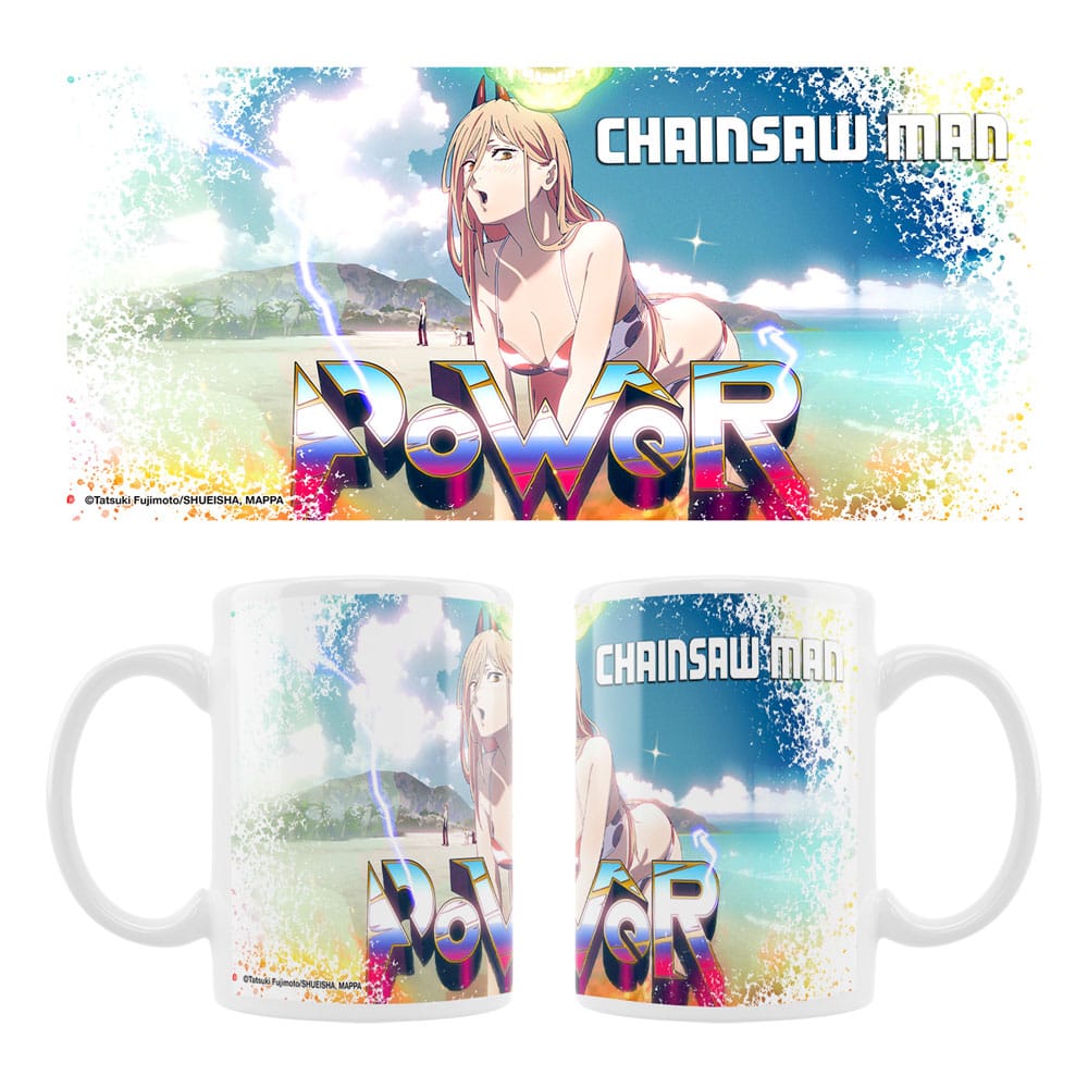 Chainsaw Man Taza Cerámica Power Frikytopia