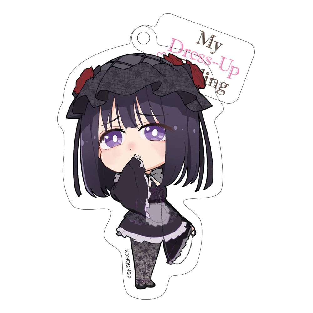 My Dress-Up Darling Llavero Marin Shizuku Cosplay Chibi Style 8 cm Frikytopia