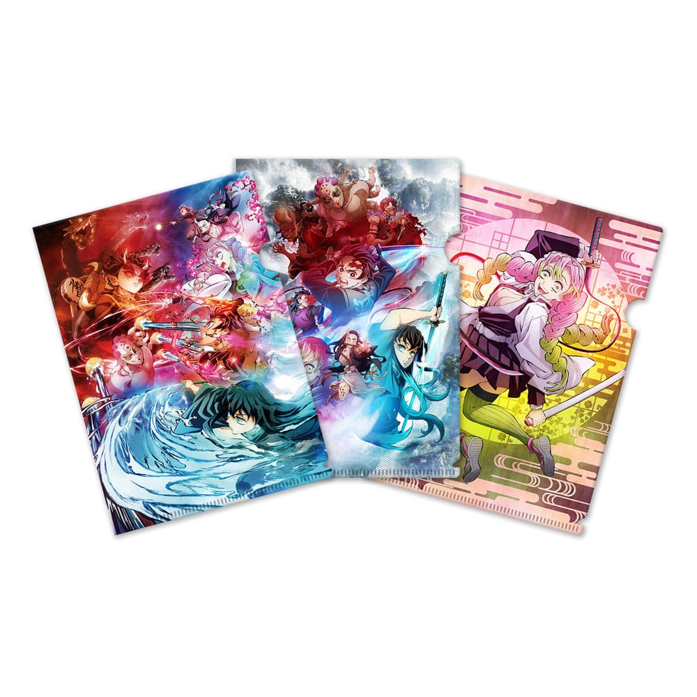 Demon Slayer: Kimetsu no Yaiba Set de 3 Fundas transparentes 01 Frikytopia