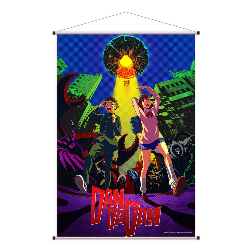Dandadan Póster Tela Okarun & Momo 60 x 90 cm Frikytopia