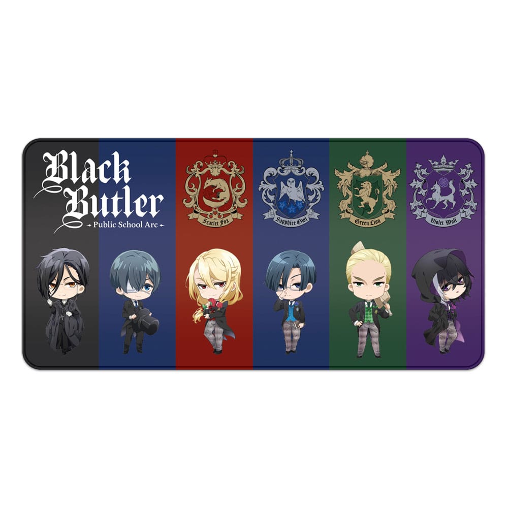 Black Butler XXL Alfombrilla de ratón Chibi & Emblem Frikytopia