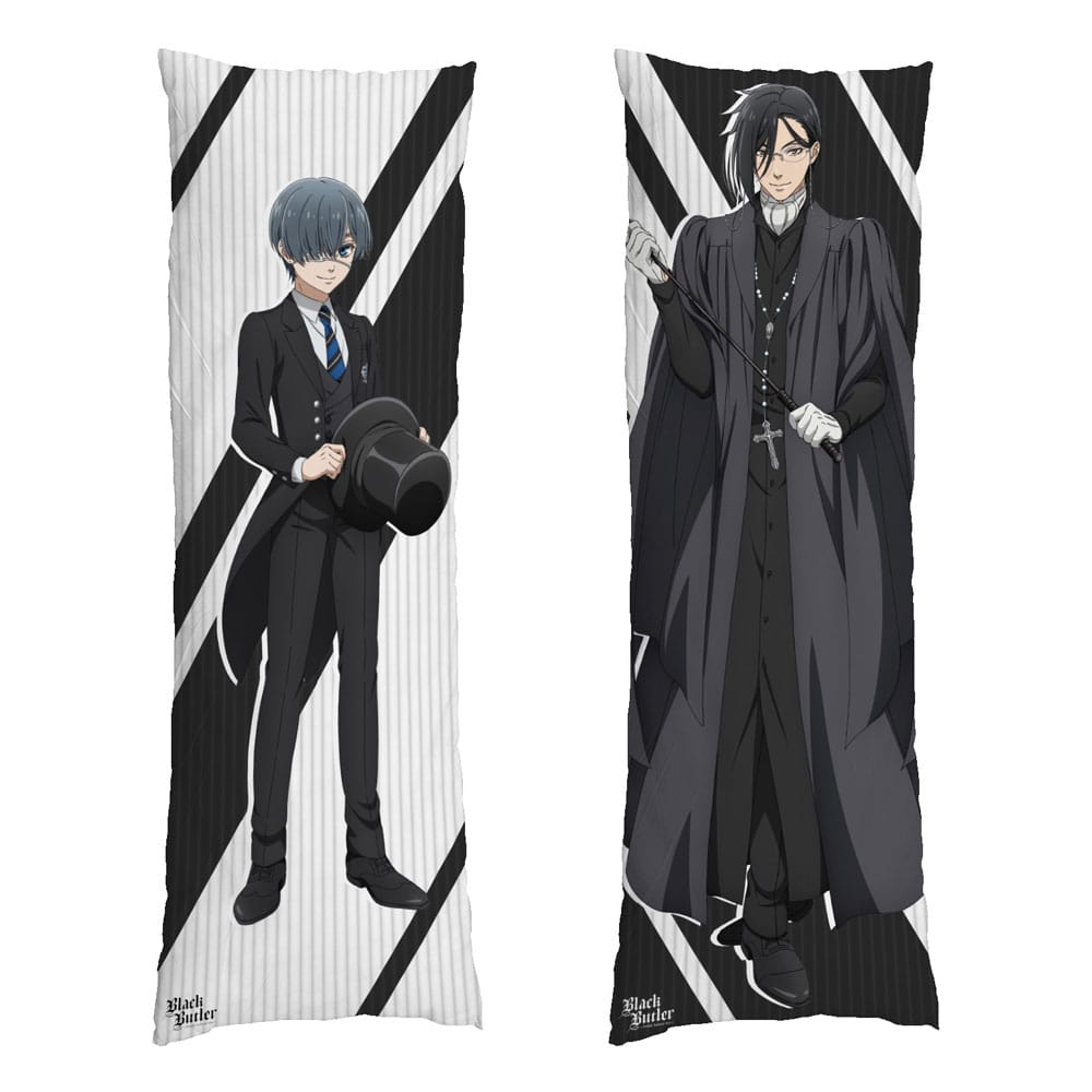 Black Butler Funda de Almohada Dakimakura Sebastian & Ciel 150 x 50 cm