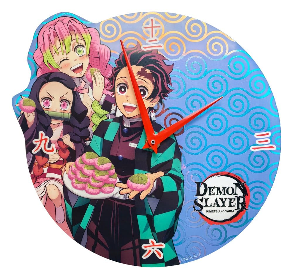 Demon Slayer: Kimetsu no Yaiba Reloj de Pared Holographic Frikytopia