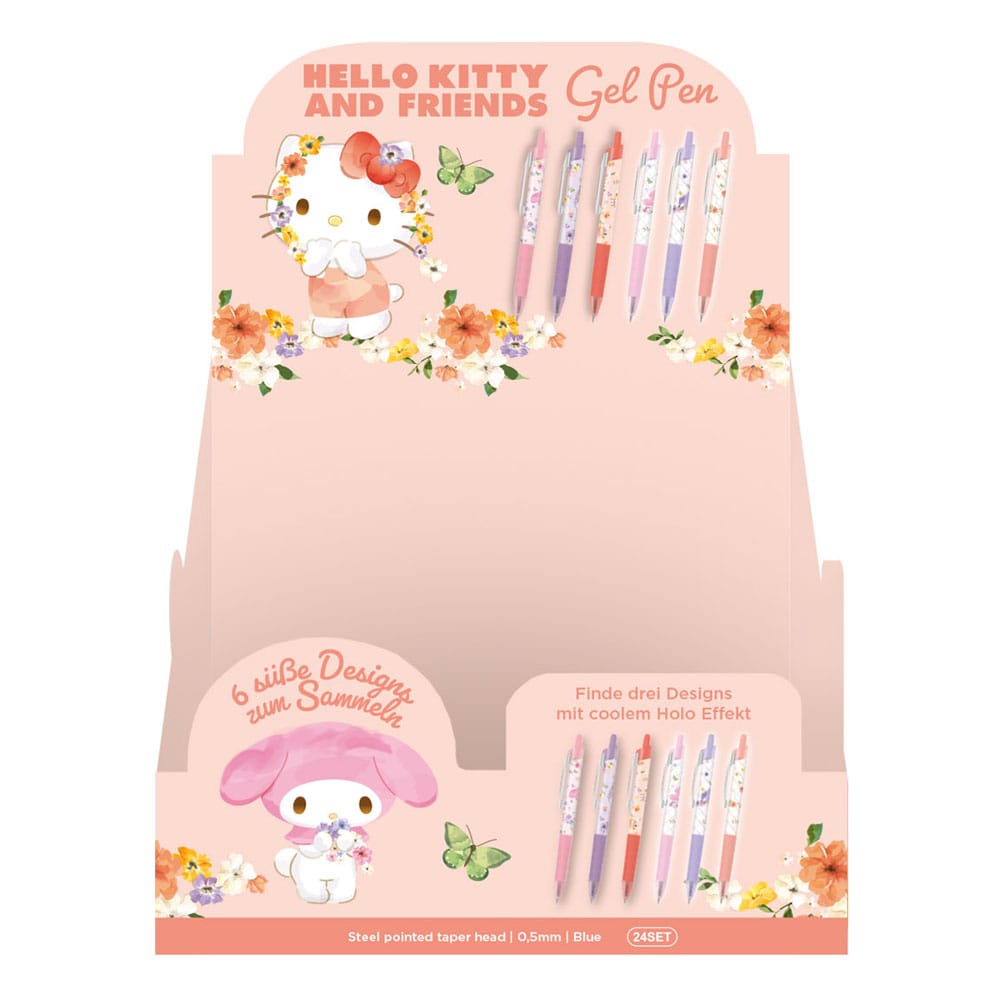 Sanrio Bolígrafos de gel Premium v Expositor (24)