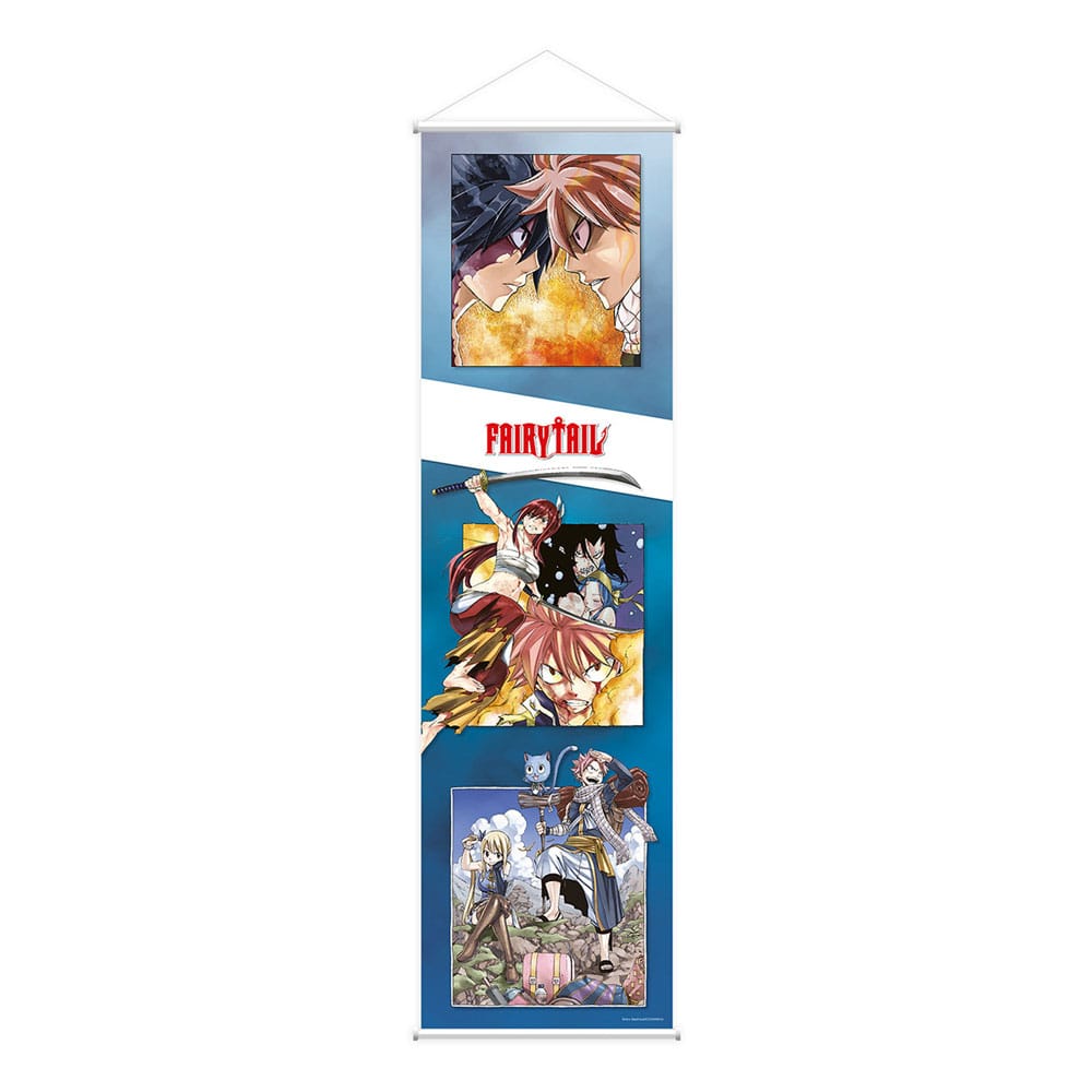 Fairy Tail Póster Tenugui Manga Style 33 x 120 cm Frikytopia