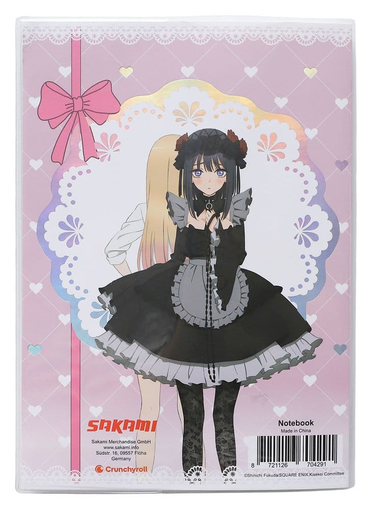 My Dress-Up Darling cuaderno de tapa blanda a cuadros DIN A5 Holographic