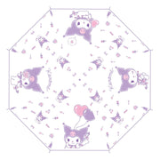 Sanrio Paraguas Cane Kuromi Kawaii Transparent