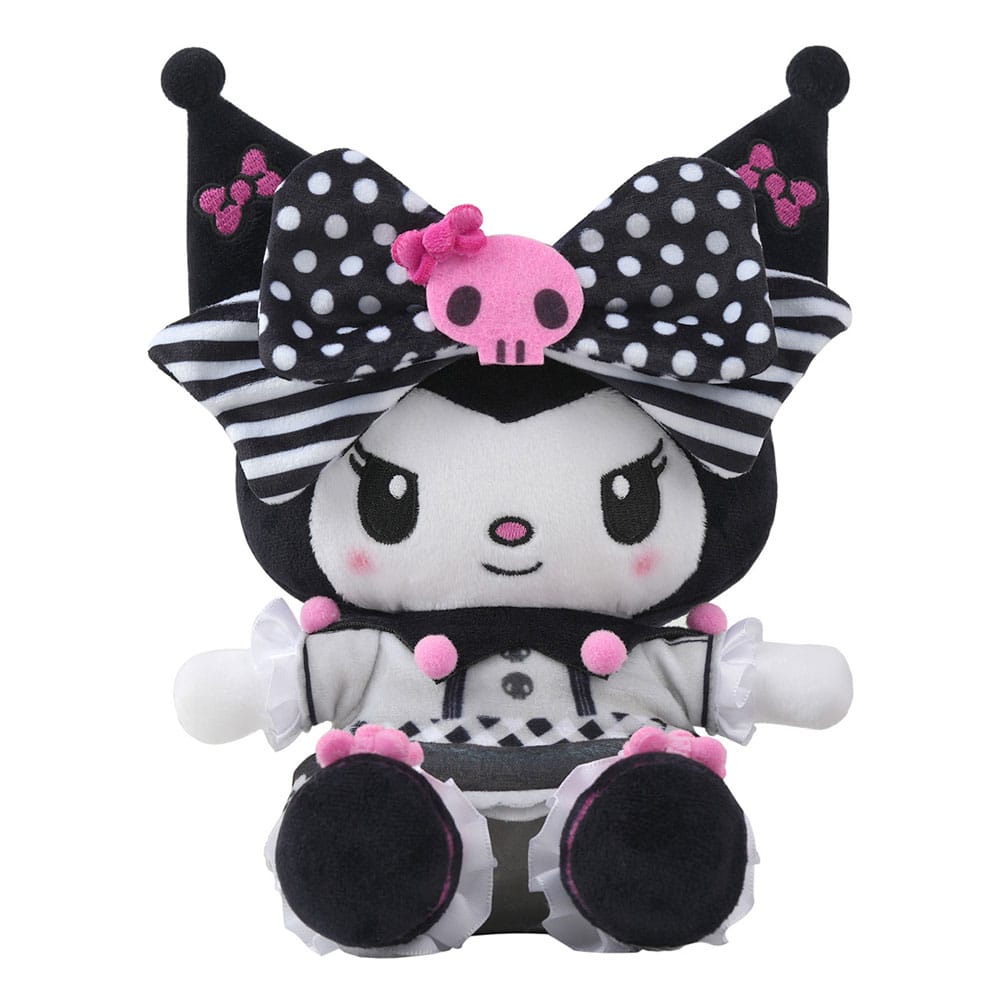 Sanrio Peluche Pink Black Party Series Kuromi M 17 cm