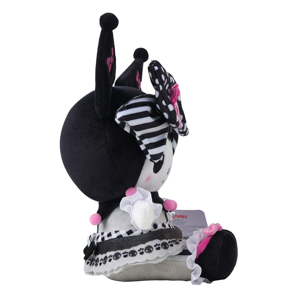 Sanrio Peluche Pink Black Party Series Kuromi M 17 cm