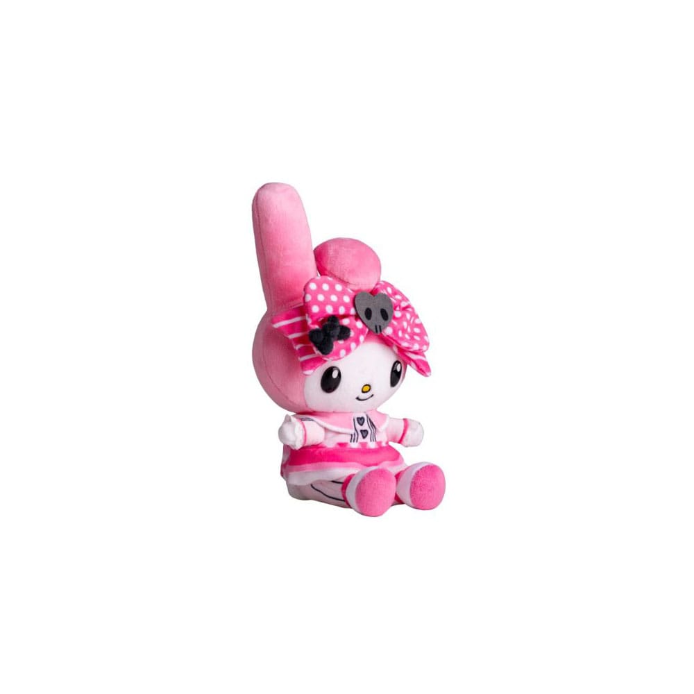 Sanrio Peluche My Melody Pink Black Party Anniversary Edition M 17 cm