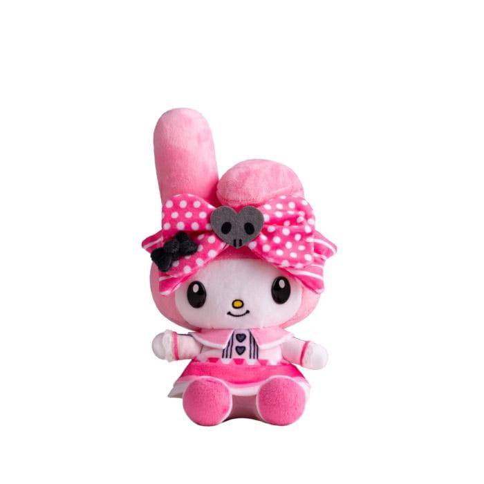 Sanrio Peluche My Melody Pink Black Party Anniversary Edition L 22 cm Frikytopia