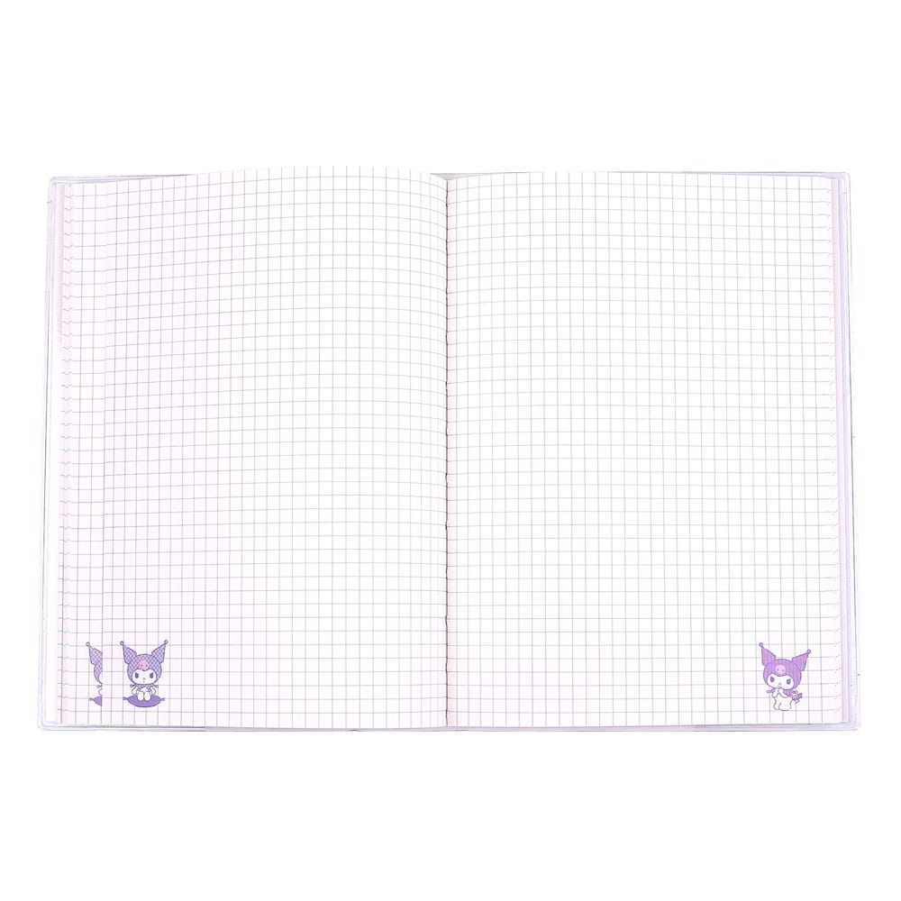 Sanrio Libreta Kuromi Japanese Holographic Checkered