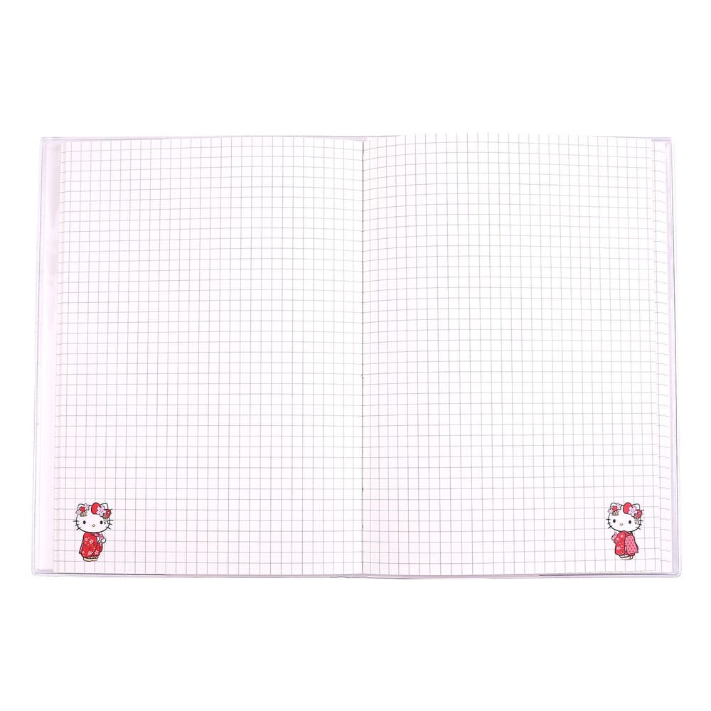 Sanrio Libreta Hello Kitty Kimono Holographic Checkered