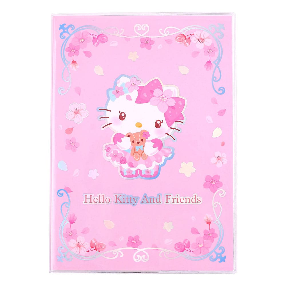 Sanrio Libreta Hello Kitty & Friends Sakura Series Holographic Checkered