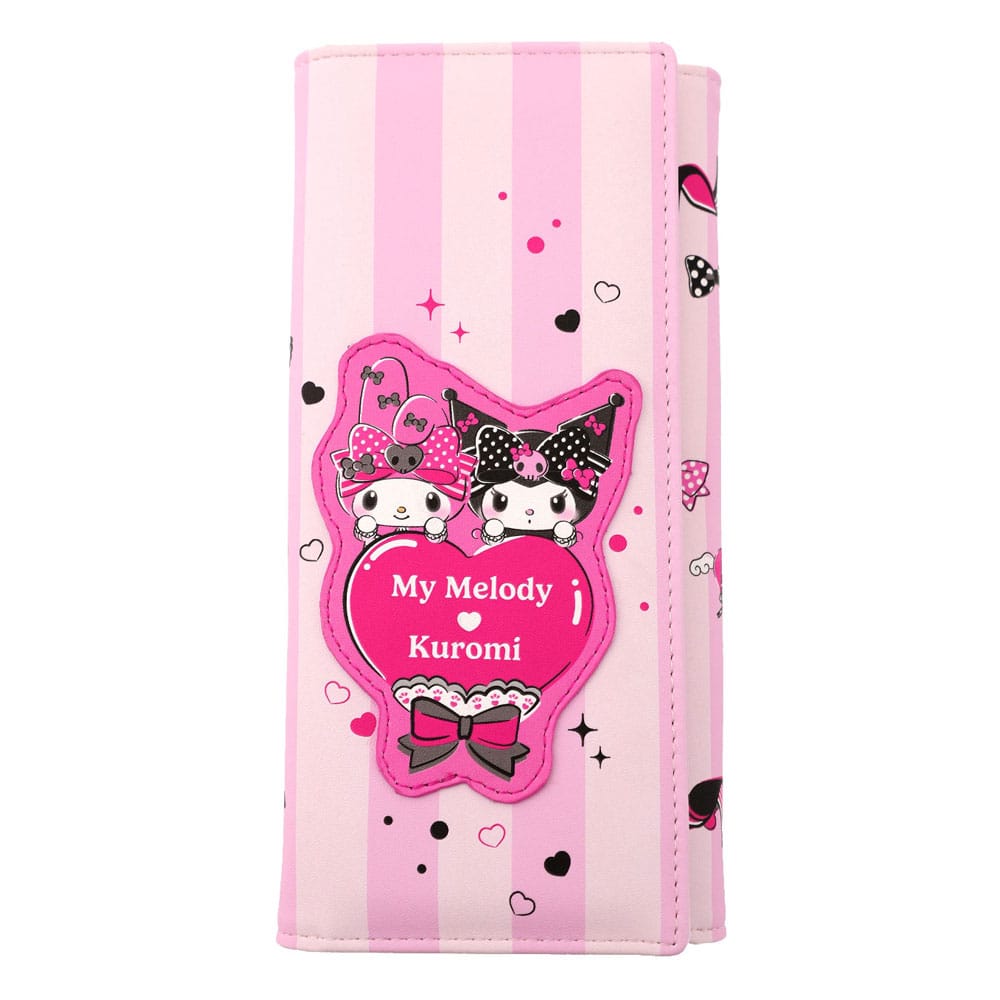 Sanrio Monedero Pink Black Party Series Kuromi & My Melody