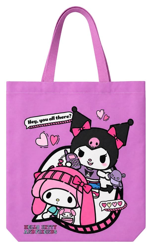 Sanrio Bolsa de tela Hello Kitty & Friends Pop Style 34.5 x 43 cm Frikytopia