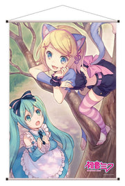 Hatsune Miku Póster Tela 08 Wonderland 2 60 x 90 cm