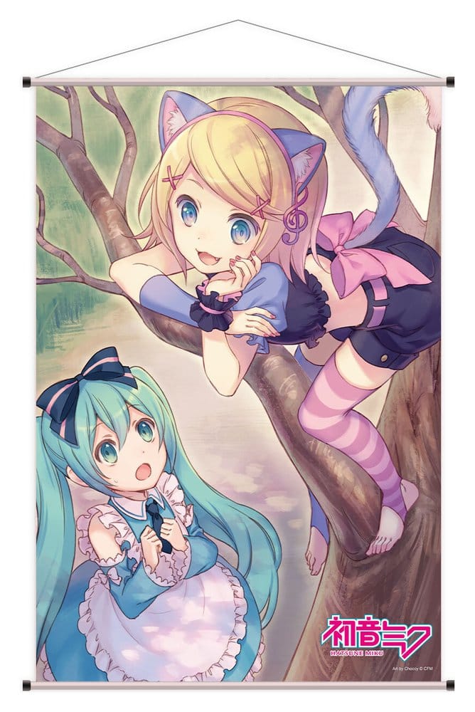 Hatsune Miku Póster Tela 08 Wonderland 2 60 x 90 cm Frikytopia