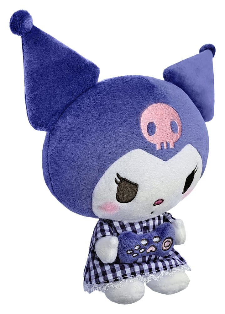 Sanrio Peluche Kuromi Pyjama Style M 22 cm