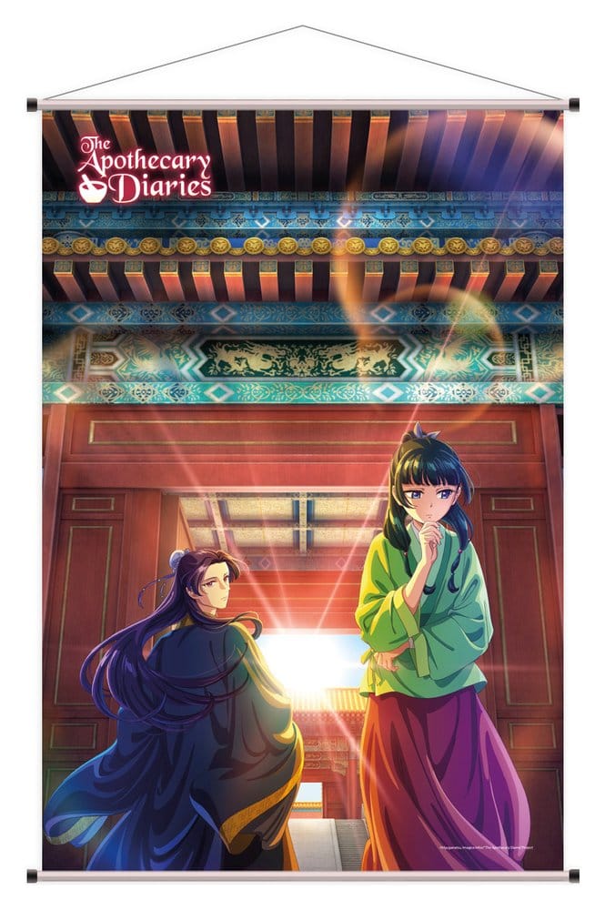 Los diarios de la boticaria Póster Tela 01 Maomao & Jinshi 60 x 90 cm