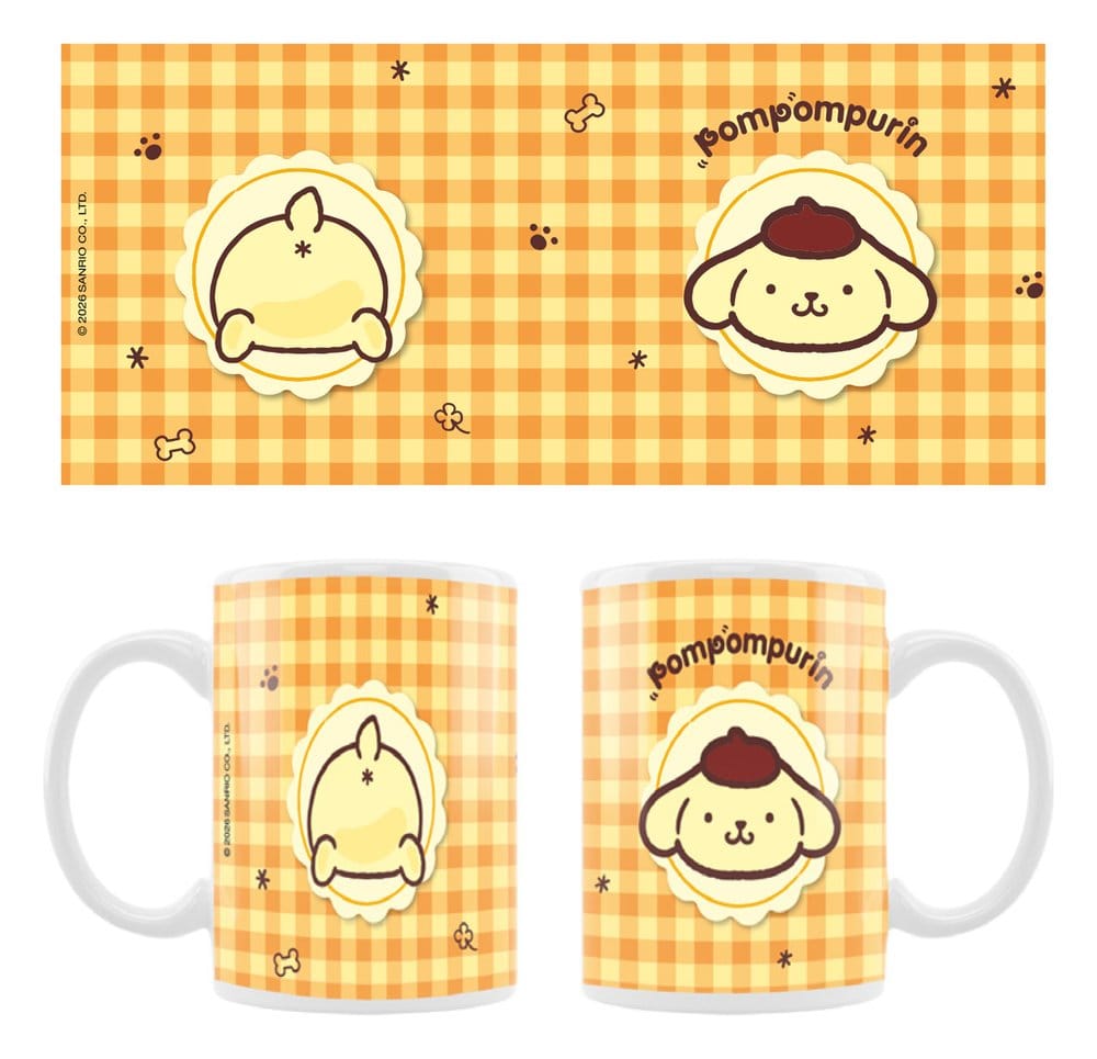 Sanrio Taza Pompompurin Squishy Cute Purin 01 Frikytopia