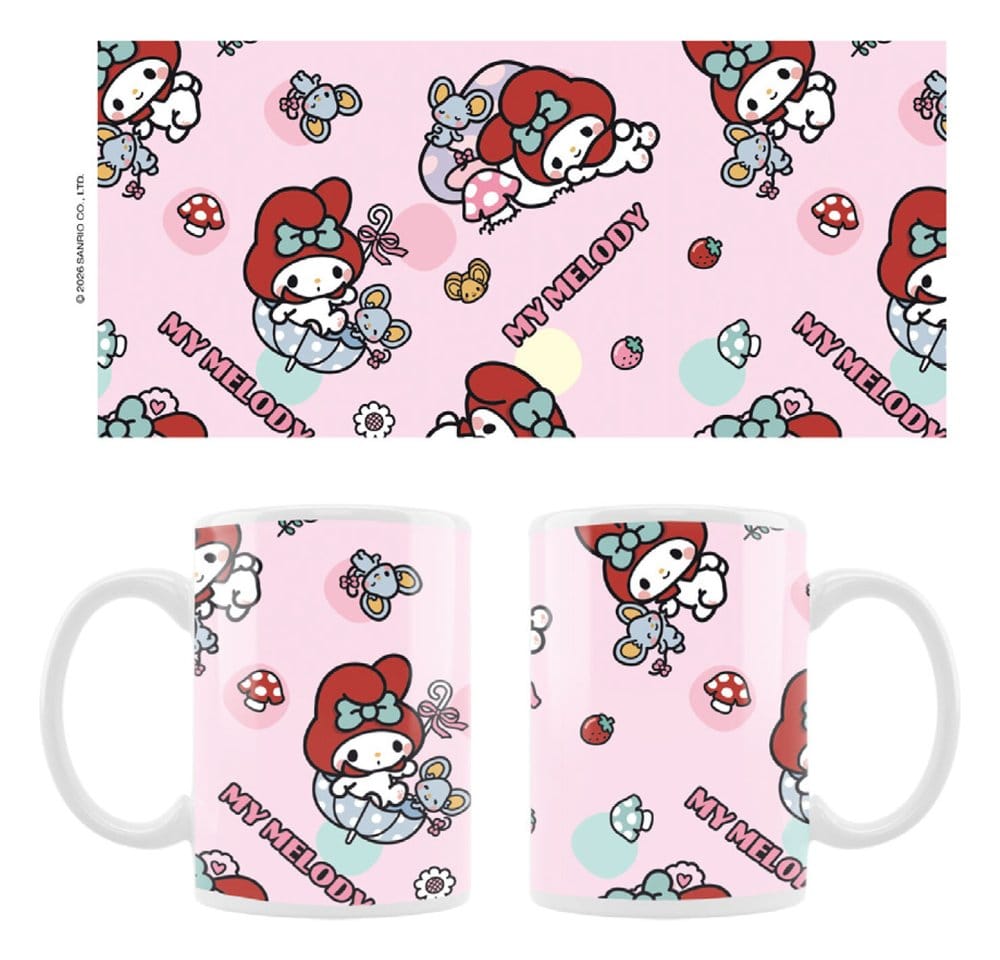 Sanrio Taza My Melody My Favourite Days Frikytopia