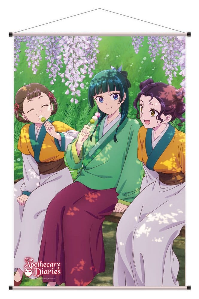 Los diarios de la boticaria Póster Tela 06 Maomao and Friends 60 x 90 cm Frikytopia