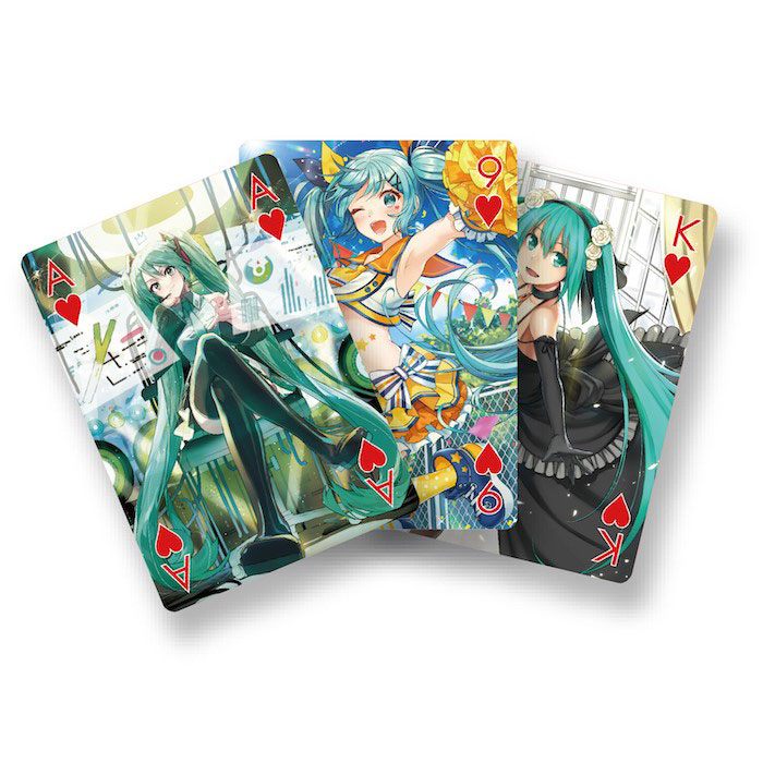 Hatsune Miku Baraja de Naipes Miku Styles