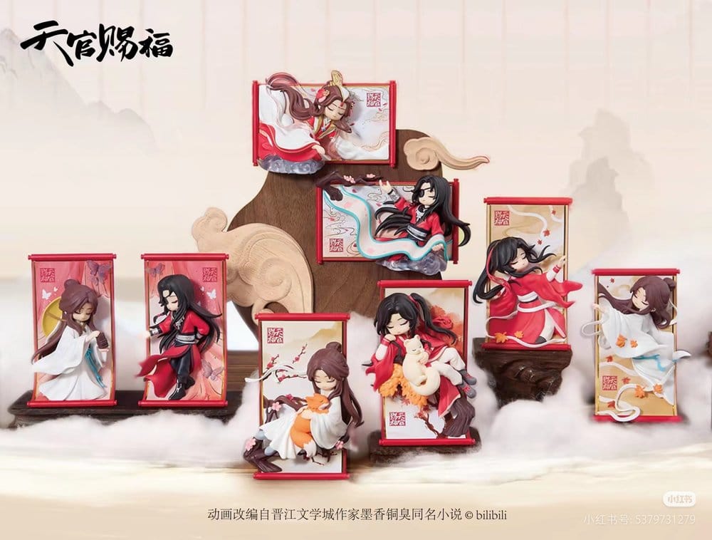 Heaven Official's Blessing Minifiguras Gong Fu Jing Juan Series 13 cm Cajas Sorpresas Expositor (8)