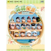 Little Mushrooms PVC Mini Figures Cute Lunch Box Series Cajas Sorpresas 5 cm Expositor (12)