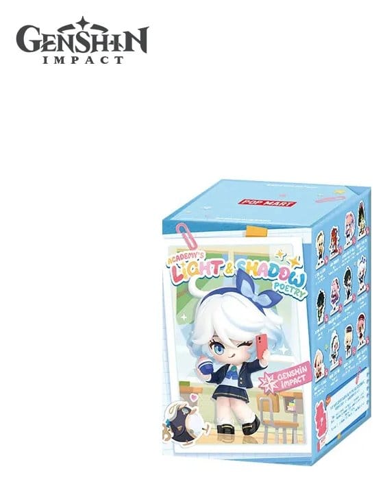 Genshin Impact Chibi Figuras Mini Academy's Light and Shadow Poetry Cajas Sorpresas Expositor (12)