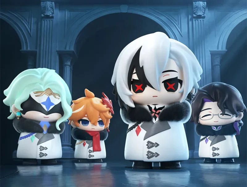 Genshin Impact Minifiguras Fatui Harbingers Chibi Design 7 cm Cajas Sorpresas Expositor (9)