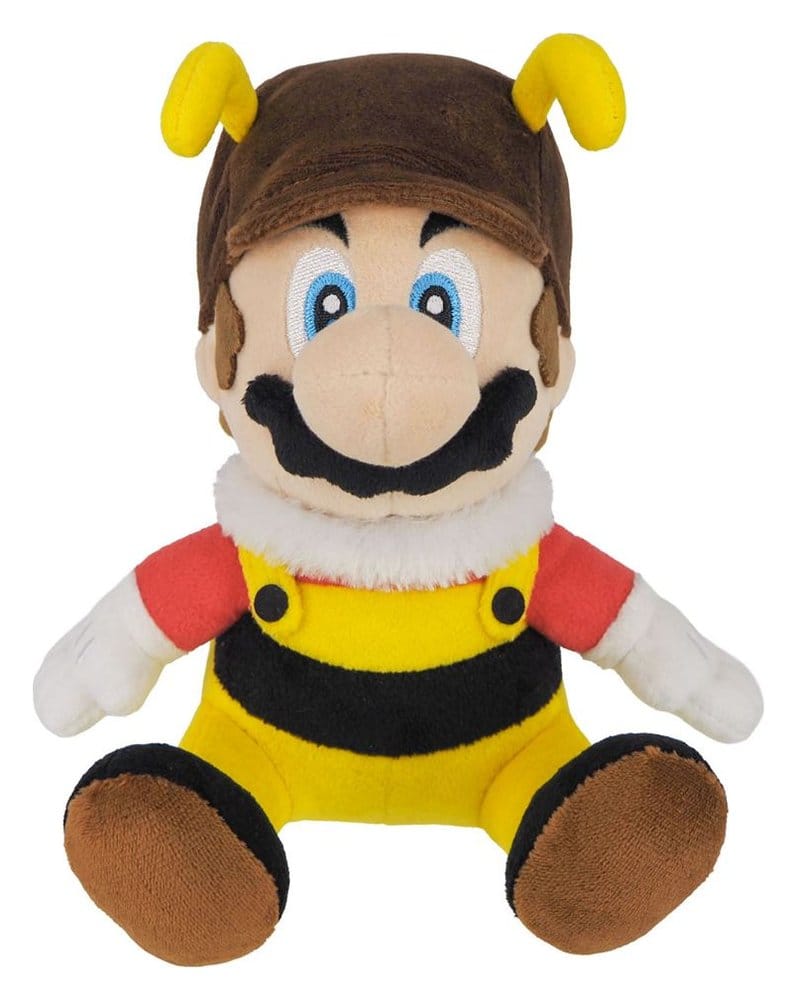 Super Mario Peluche Bee Mario 18 cm Frikytopia