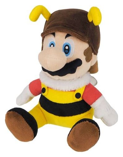 Super Mario Peluche Bee Mario 18 cm