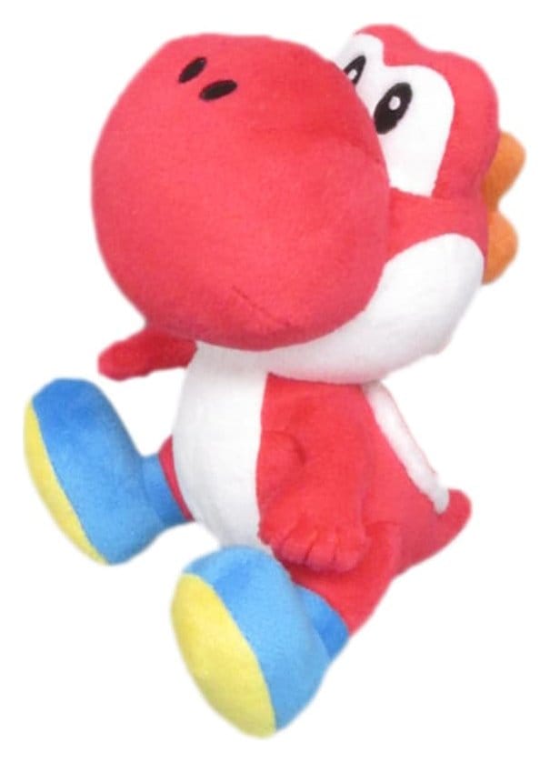 Super Mario Peluche Yoshi Rojo 17 cm Frikytopia