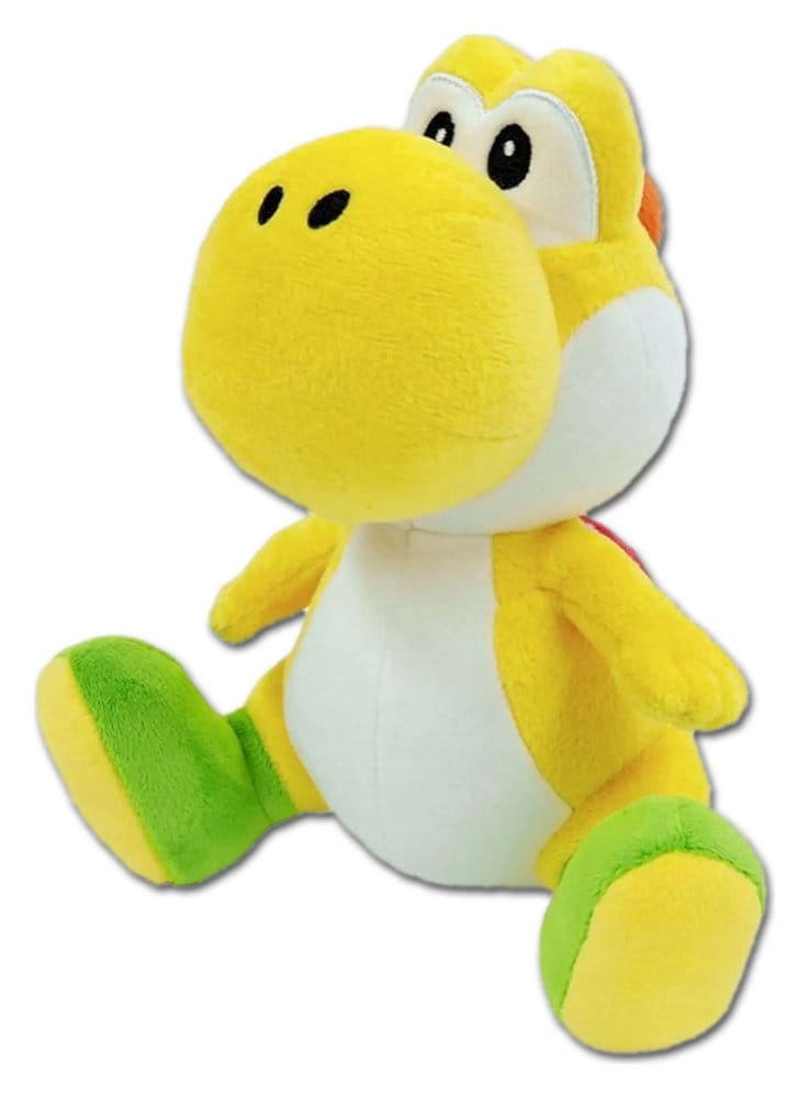 Super Mario Peluche Yoshi Amarillo 20 cm