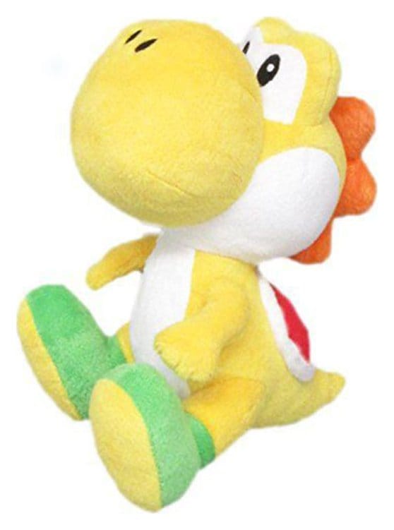Super Mario Peluche Yoshi Amarillo 20 cm