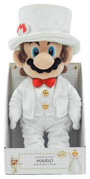 Super Mario Peluche Mario Wedding 39 cm Frikytopia