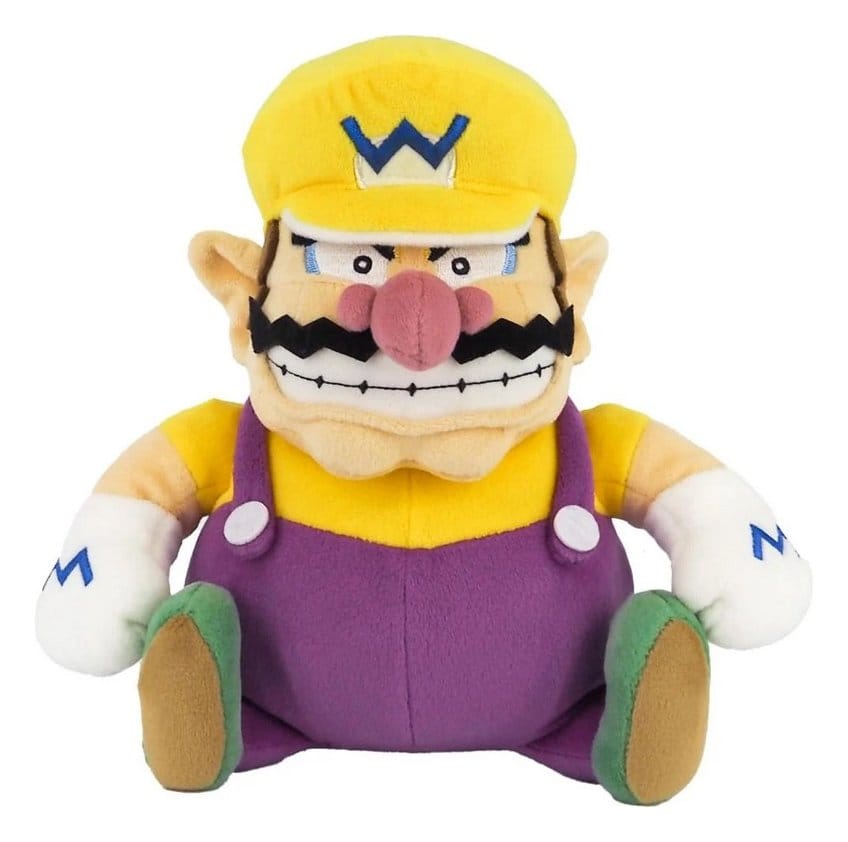 Super Mario Peluche Wario 25 cm Frikytopia