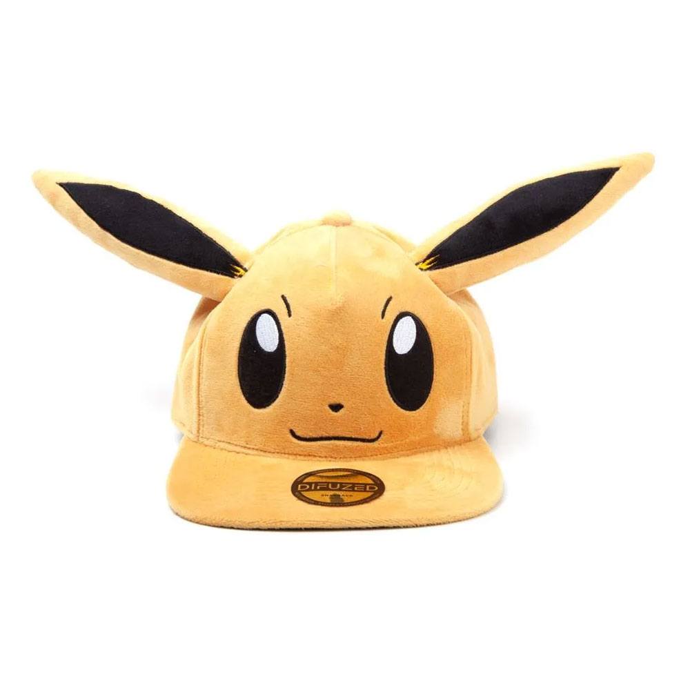 Pokémon Gorra Peluche Snapback Embarrassed Eevee Frikytopia