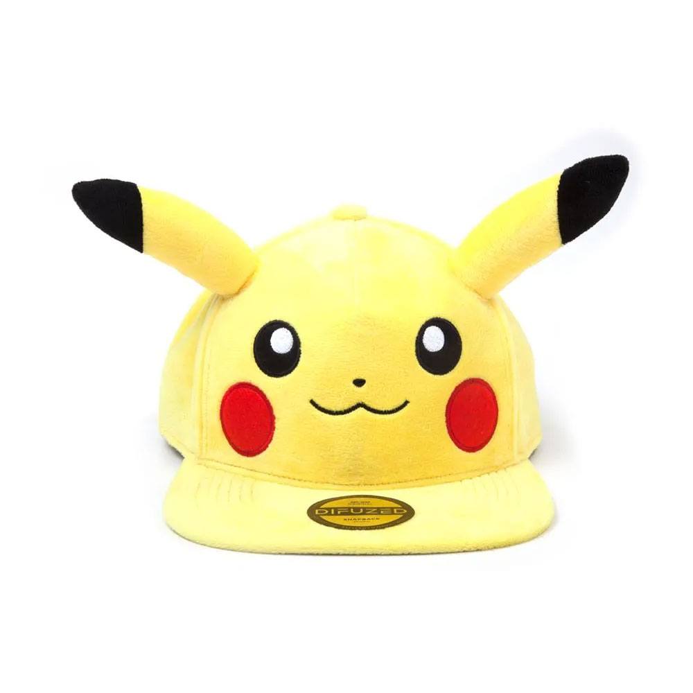 Pokémon Gorra Peluche Snapback Embarrassed Pikachu Frikytopia