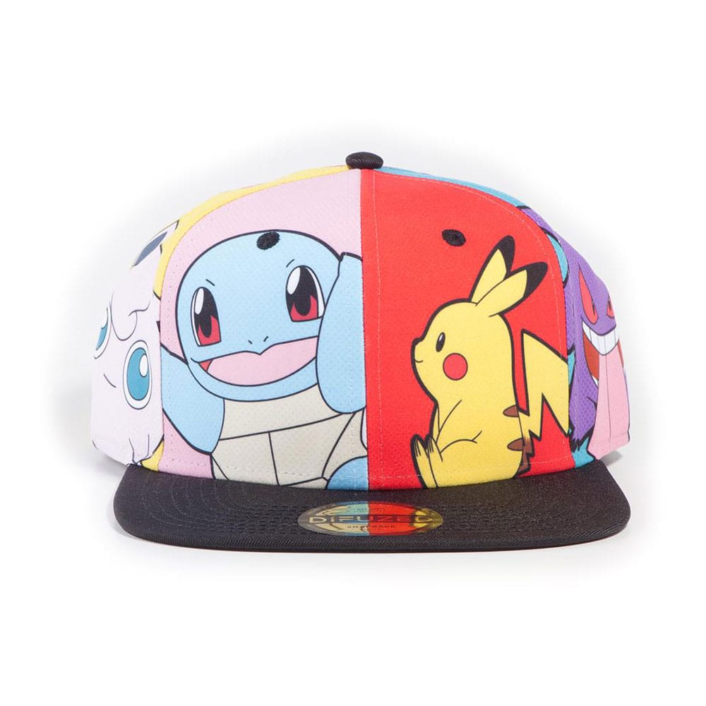 Pokémon Gorra Snapback Multi Pop Art Frikytopia