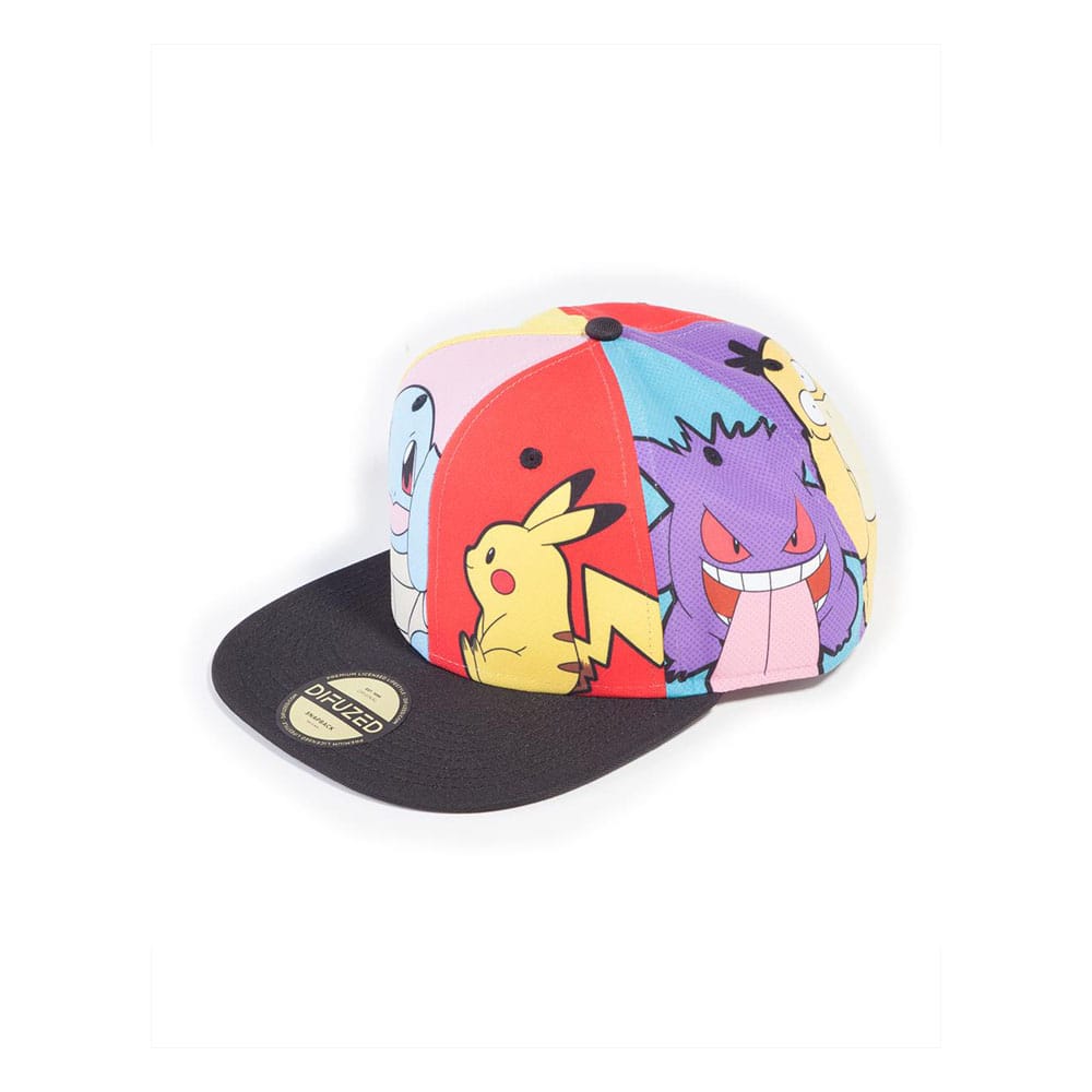 Pokémon Gorra Snapback Multi Pop Art