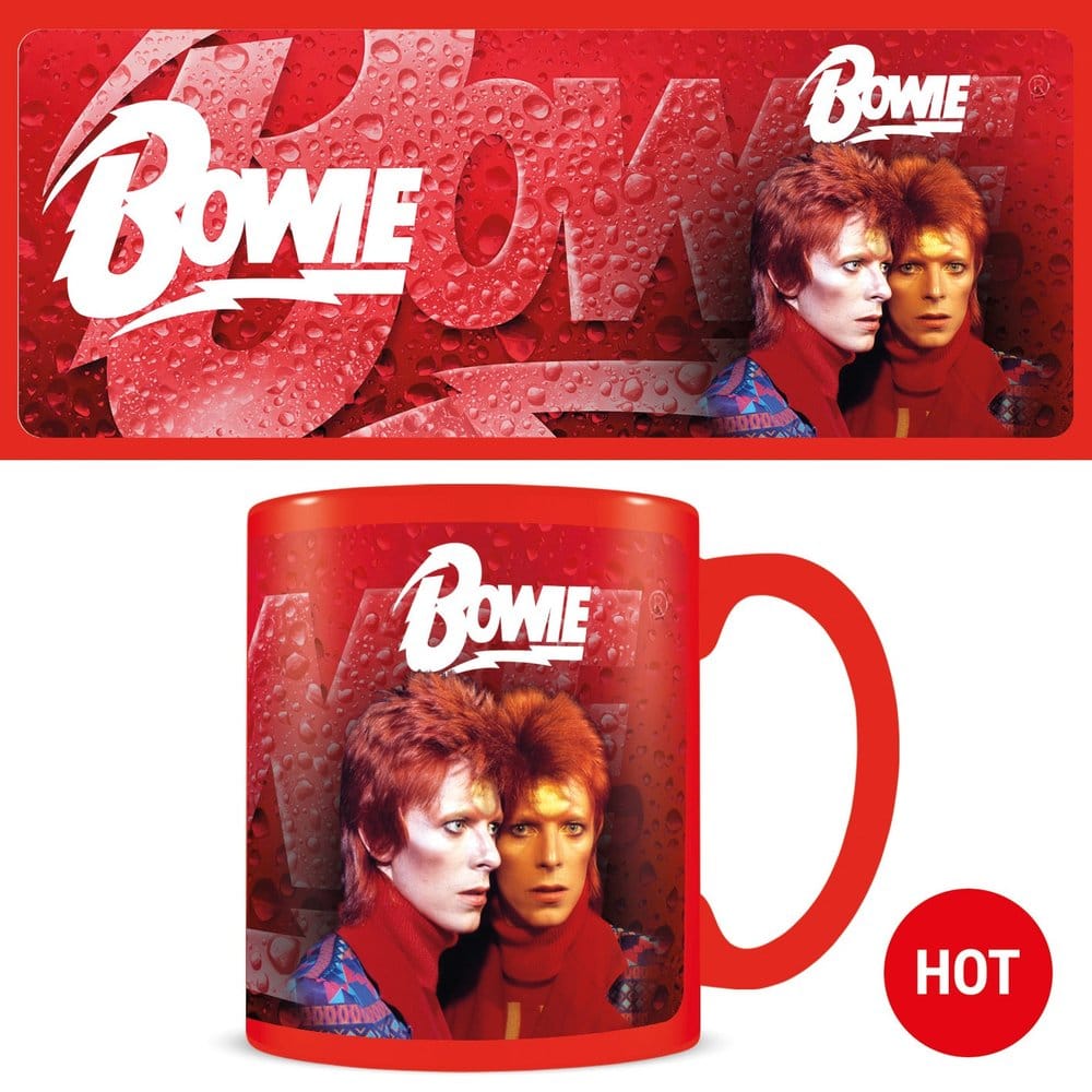 David Bowie Taza sensitiva al calor Bolt