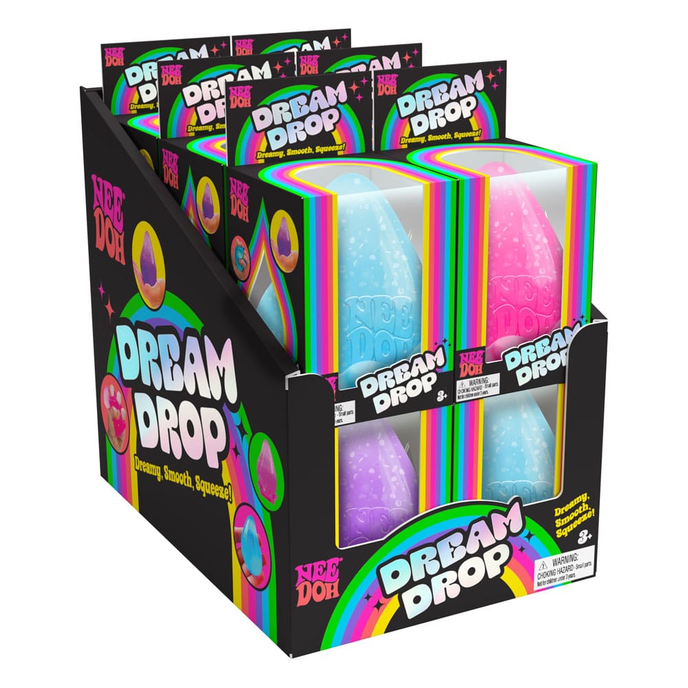 NeeDoh Bolas Antiestrés 8 cm Dream Drop NeeDoh Display (12) Frikytopia